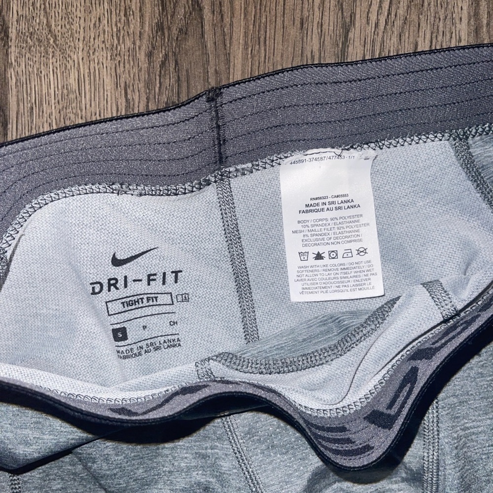 Nike Pro Gray Leggings (NWOT) - Picture 2 of 2